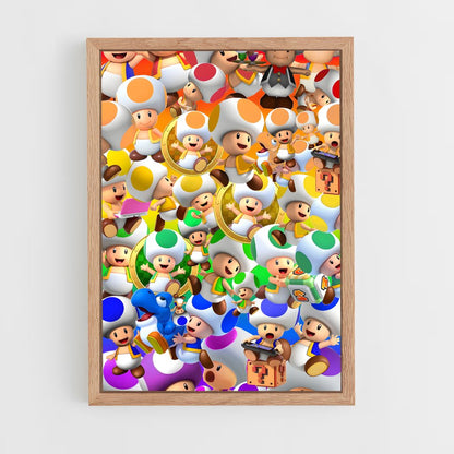 mario-2 cadre Bois clair