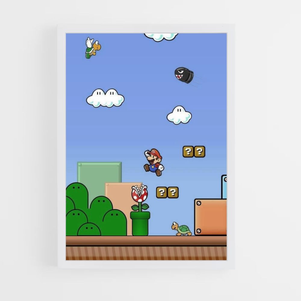 Affiche Mario Bros