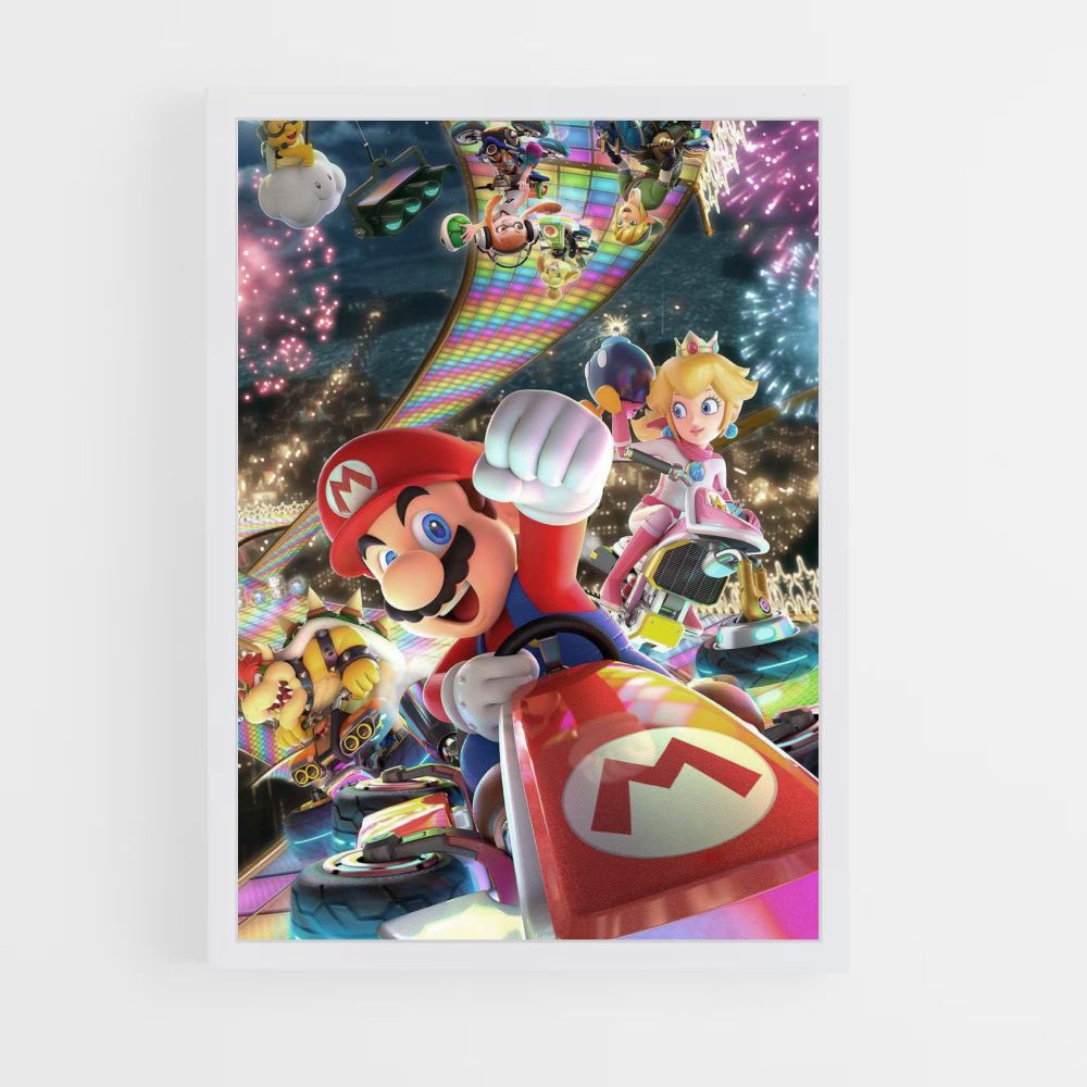 Affiche Mario Kart