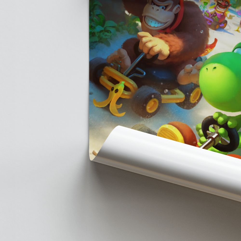 Affiche Mario Kart Yoshi