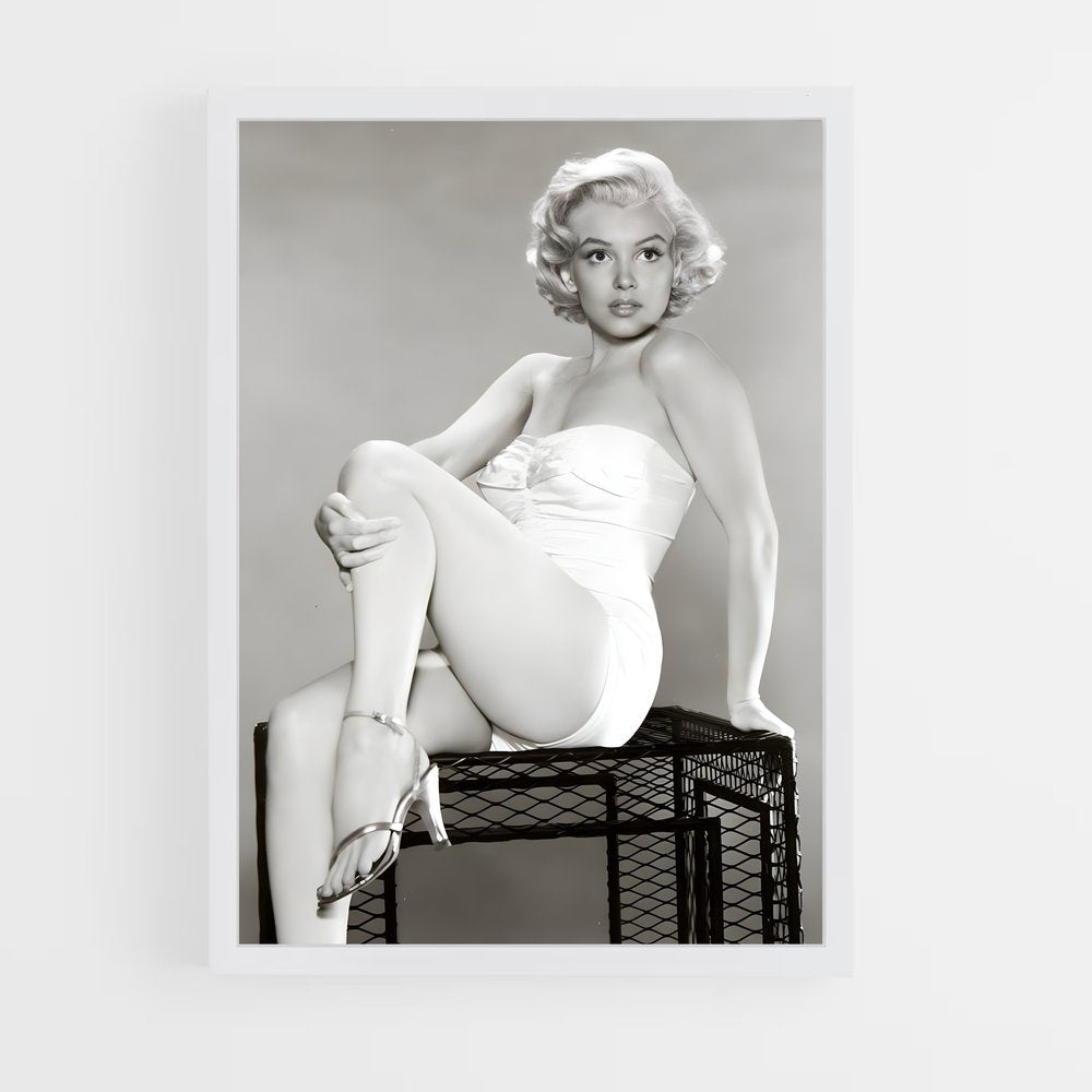 marylin-monroe-1 cadre Blanc