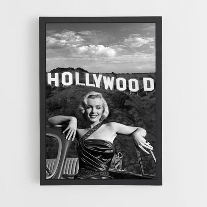 Affiche Marylin Monroe Hollywood