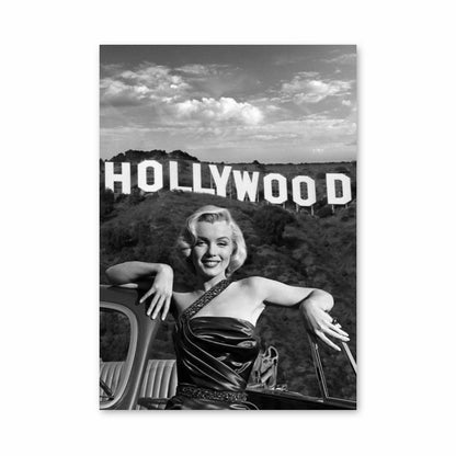 Affiche Marylin Monroe Hollywood