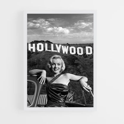 Affiche Marylin Monroe Hollywood