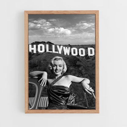 Affiche Marylin Monroe Hollywood