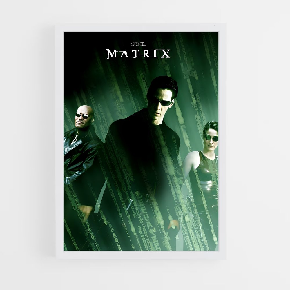 matrix-1 cadre Blanc
