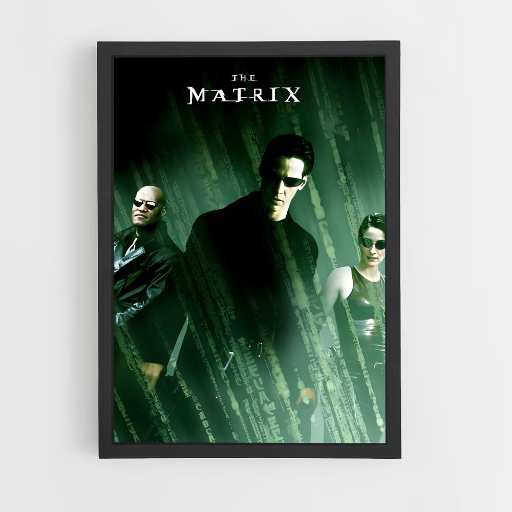 matrix-1 cadre Noir