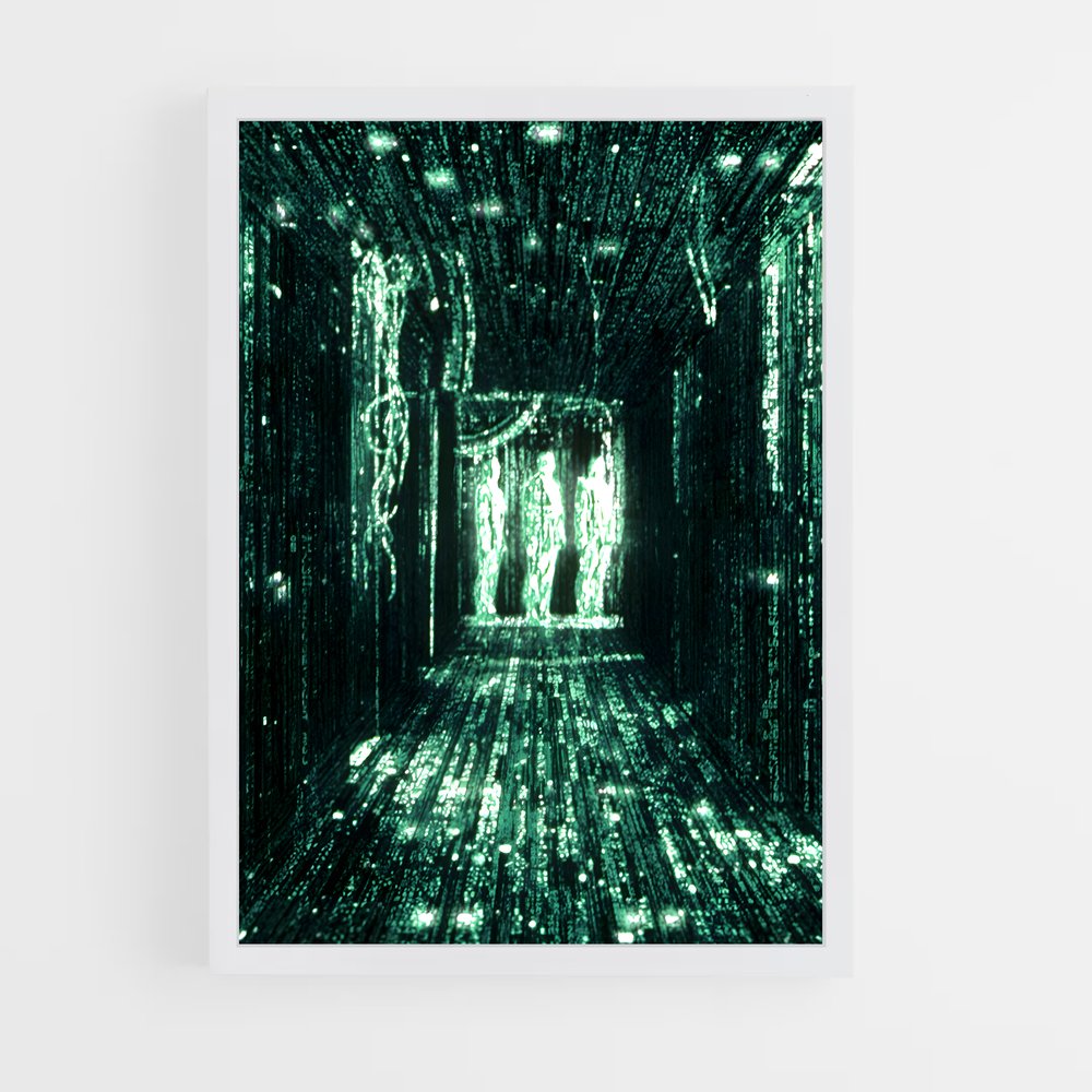 matrix-18 cadre Blanc