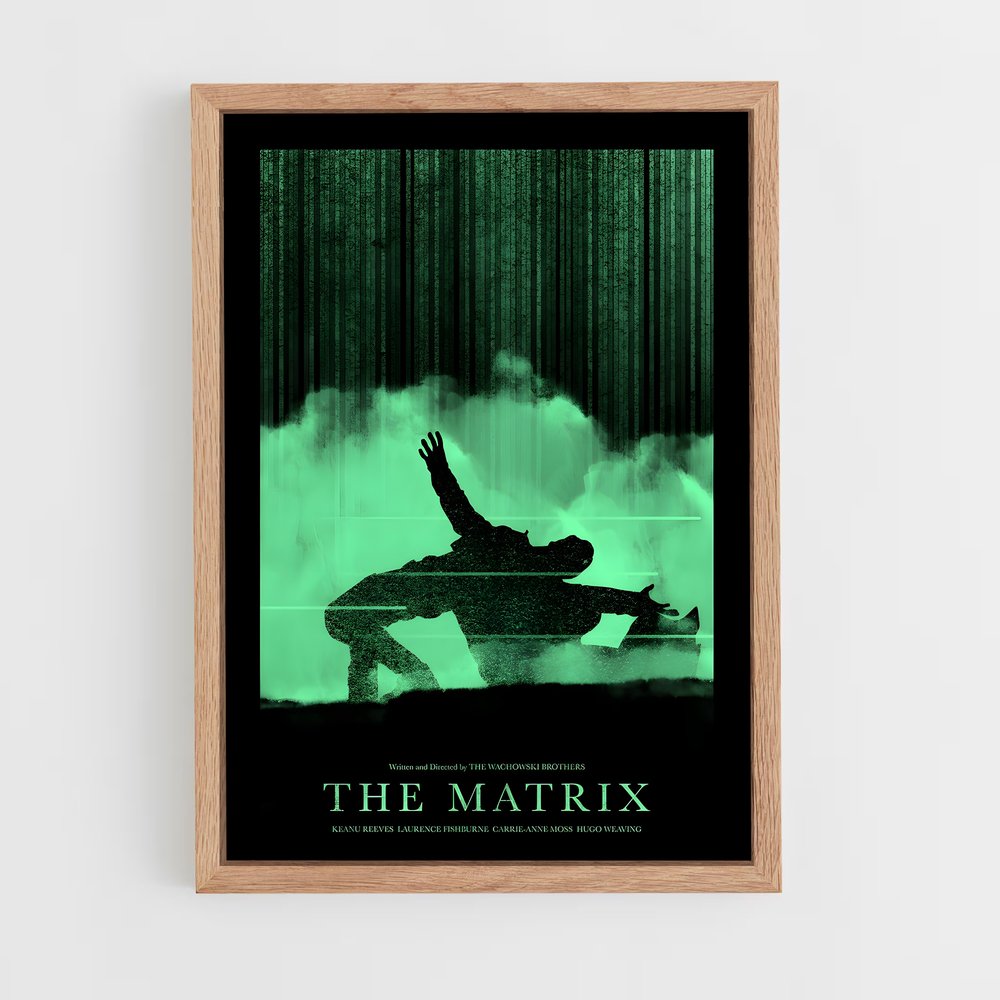 matrix-8 cadre Bois clair