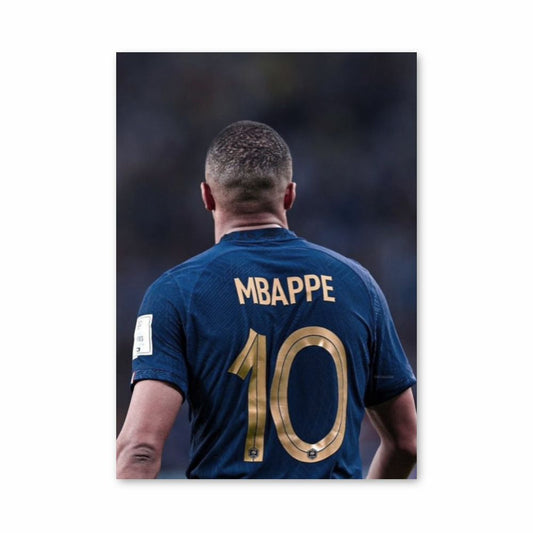 Affiche Mbappé Frankrijk