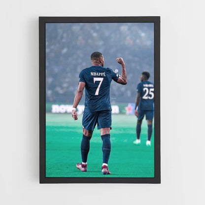 Poster Mbappe-doelpunt