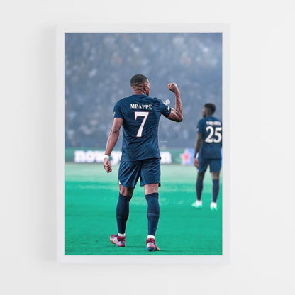 Poster Mbappe-doelpunt