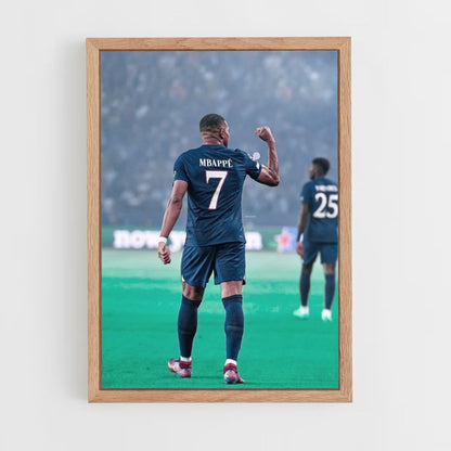 Poster Mbappe-doelpunt