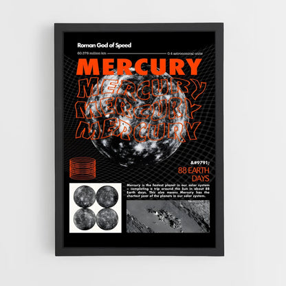 mercury-6 cadre Noir