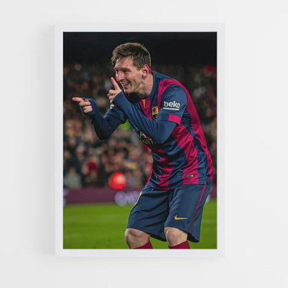 Affiche Messi Barca