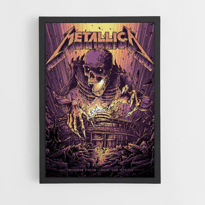 Affiche Metallica Londen