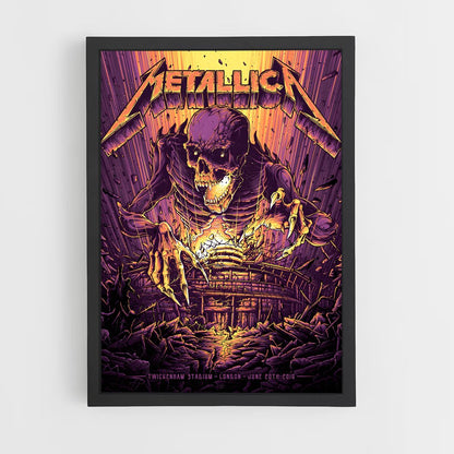 metallica-12 cadre Noir