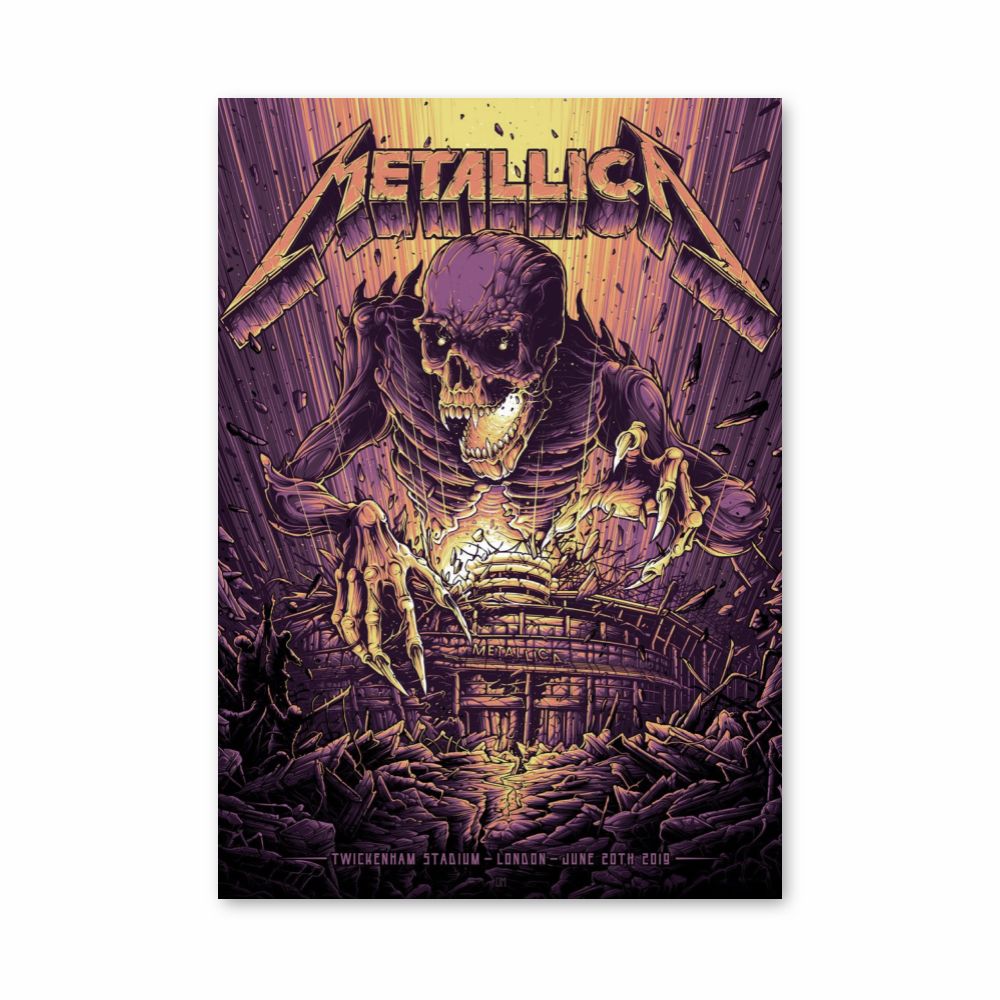 Affiche Metallica Londen