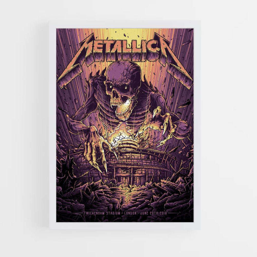 Affiche Metallica Londen