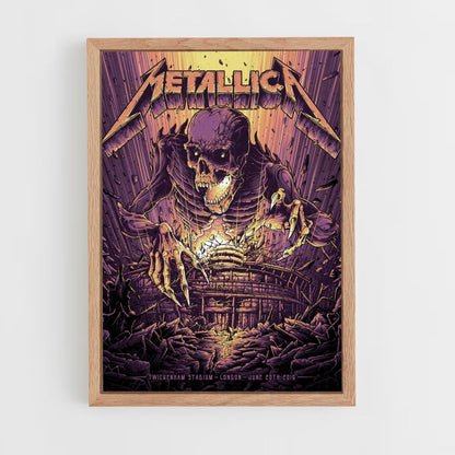 Affiche Metallica Londen