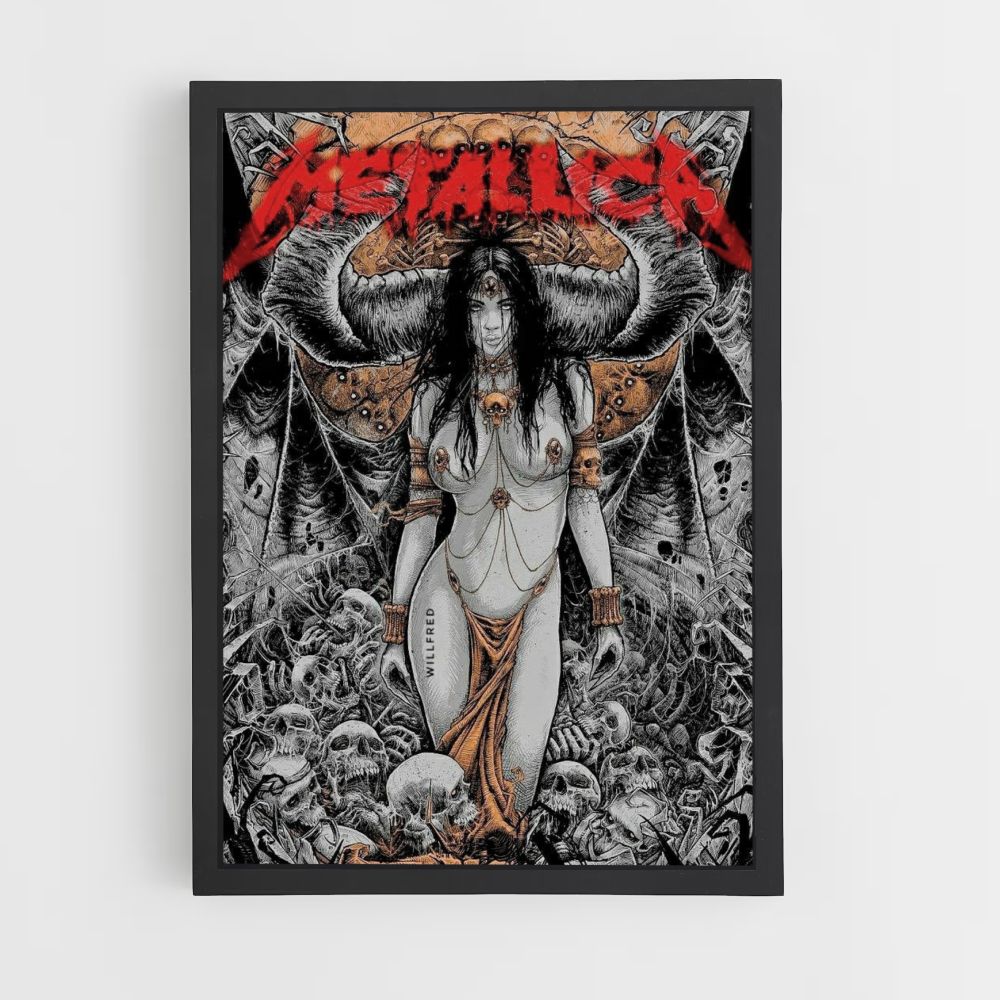 Poster Metallica-demon