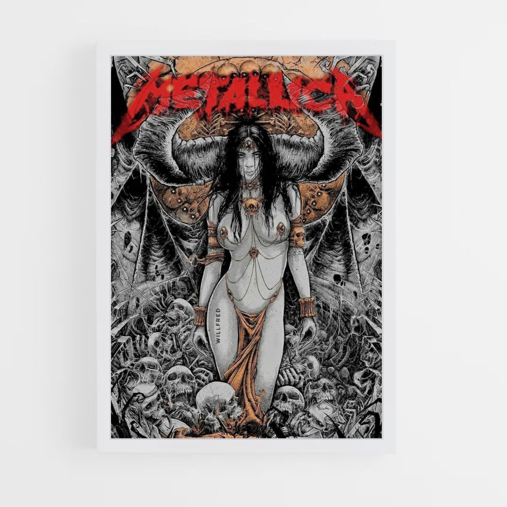 Poster Metallica-demon