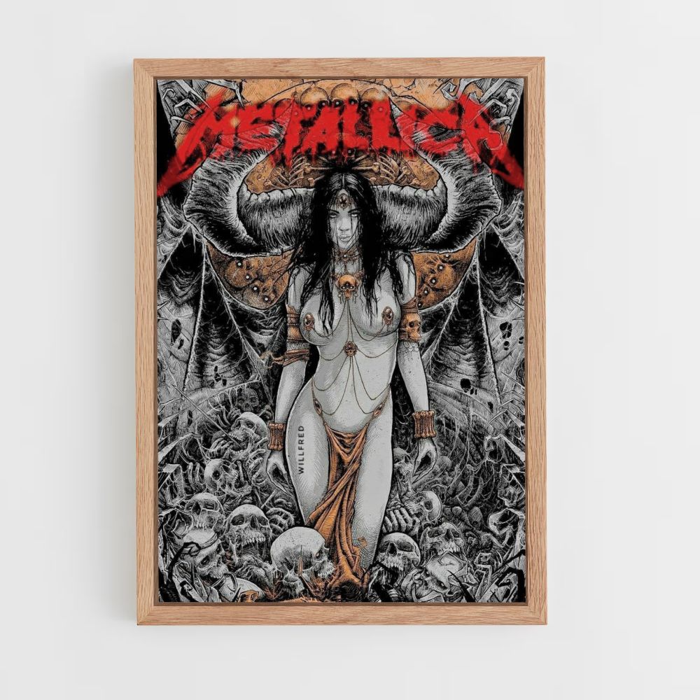 Poster Metallica-demon