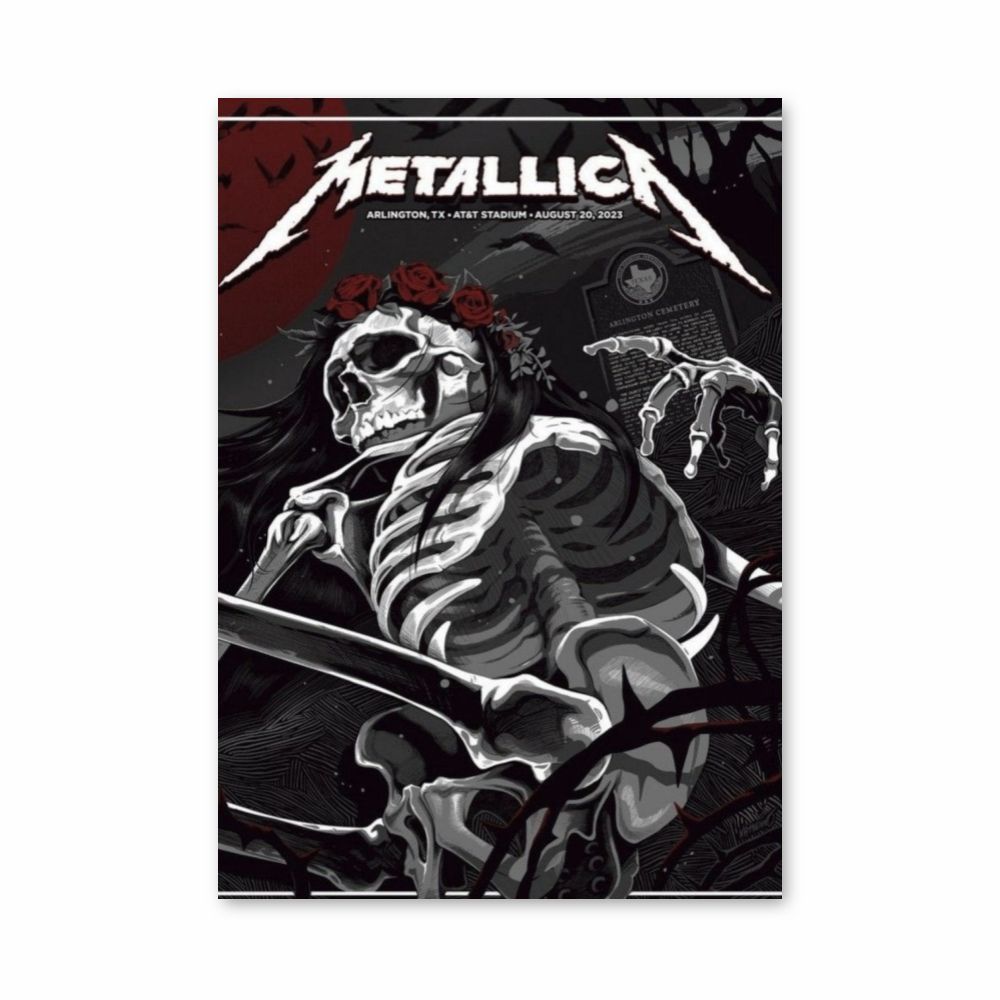 Affiche Metallica Arlington