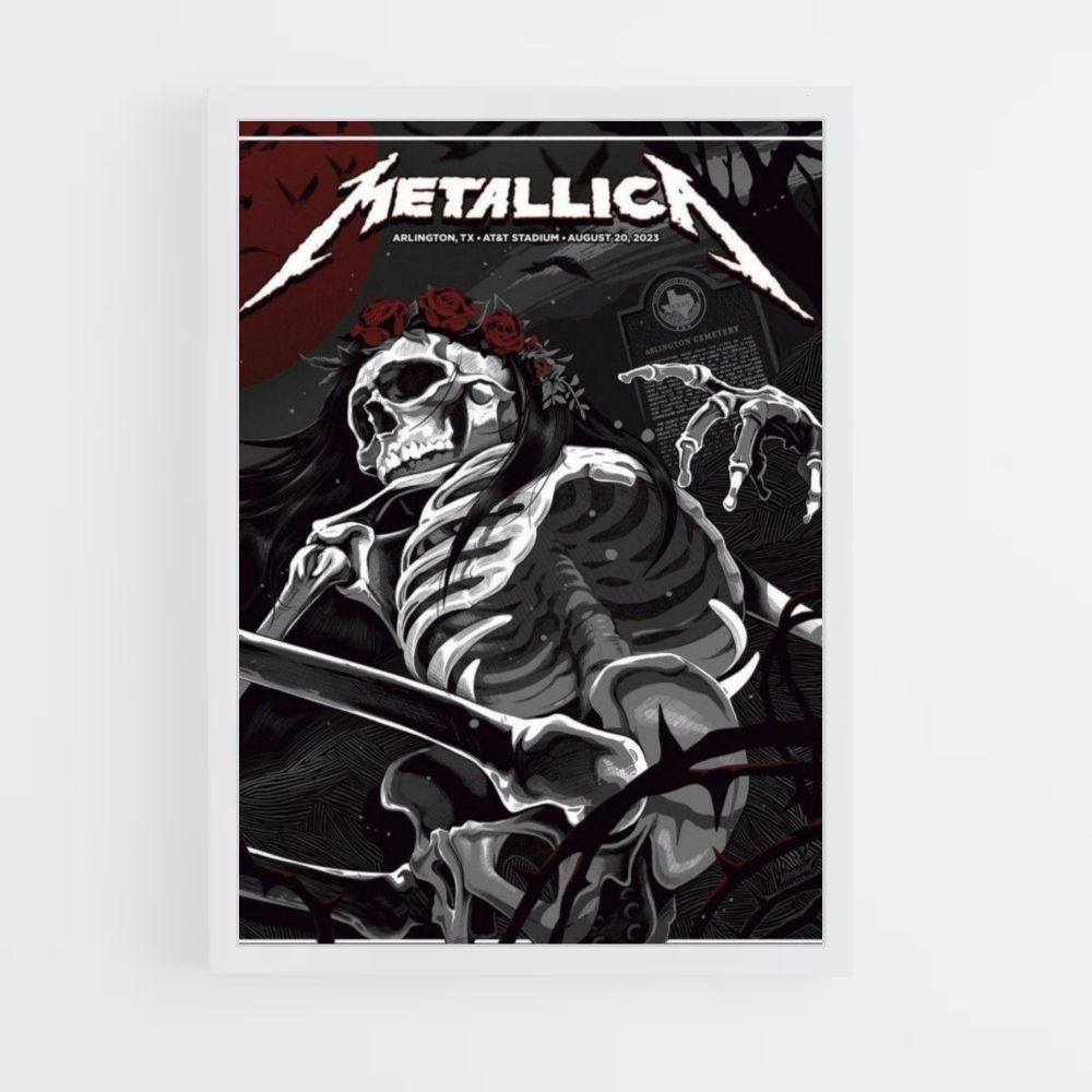 Affiche Metallica Arlington