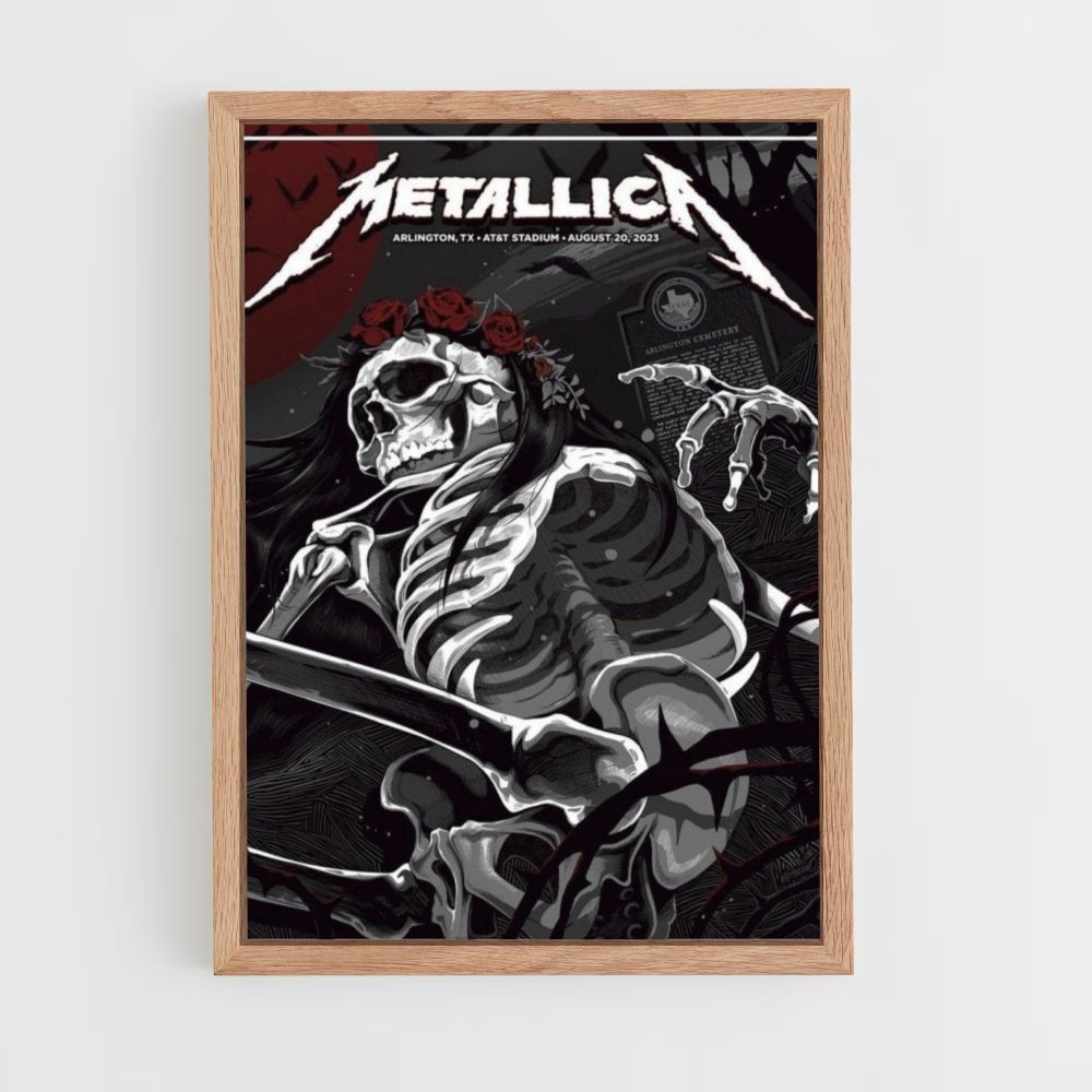 Affiche Metallica Arlington