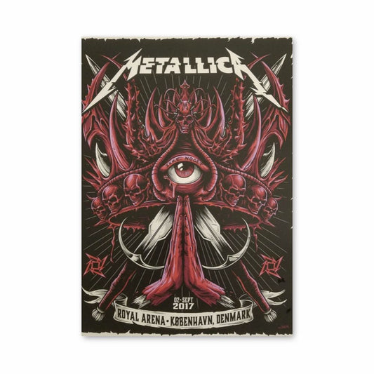 Affiche Metallica Koninklijke Arena