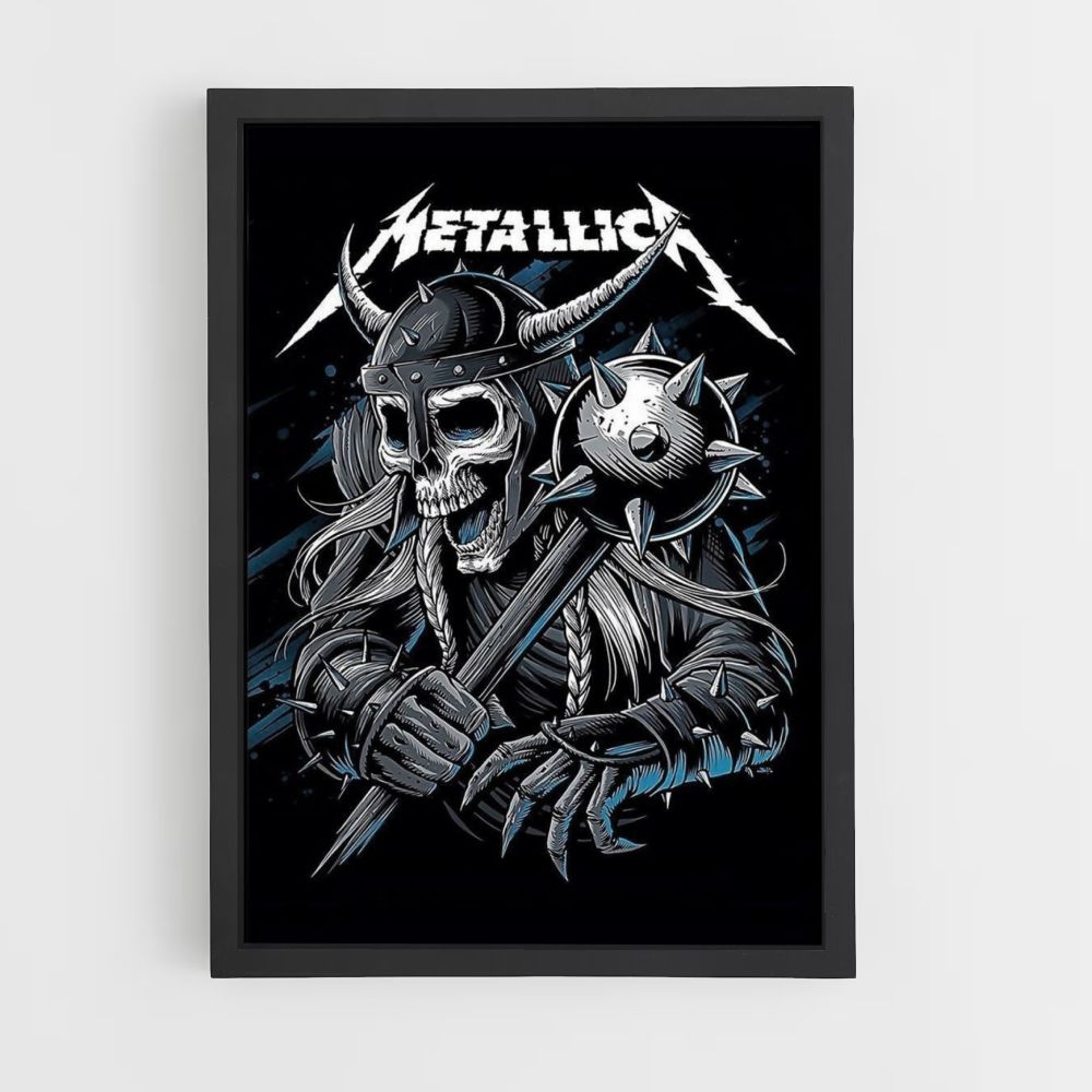 Affiche Metallica Viking