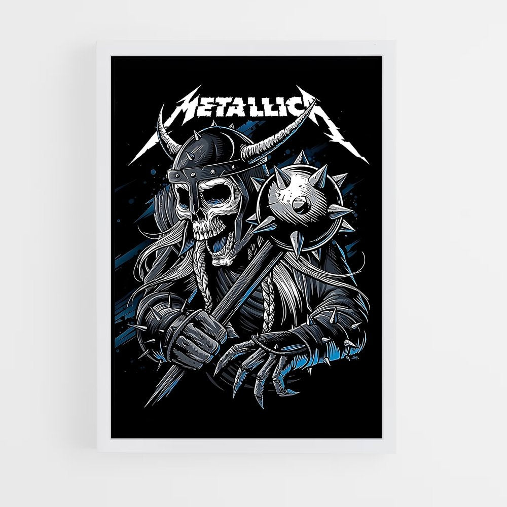 metallica-6 cadre Blanc