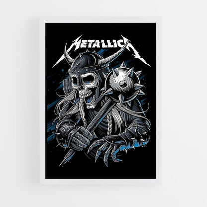 metallica-6 cadre Blanc