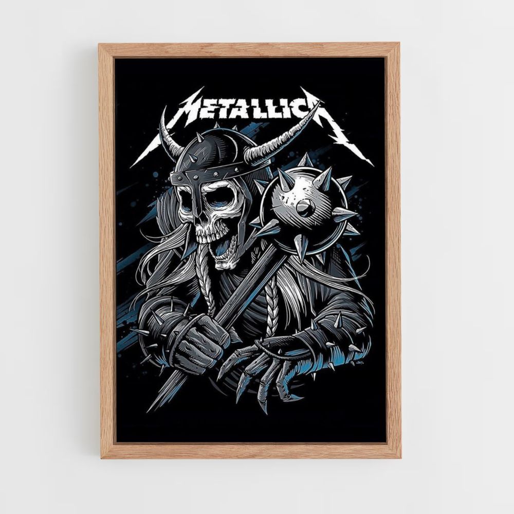 Affiche Metallica Viking