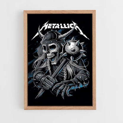 Affiche Metallica Viking