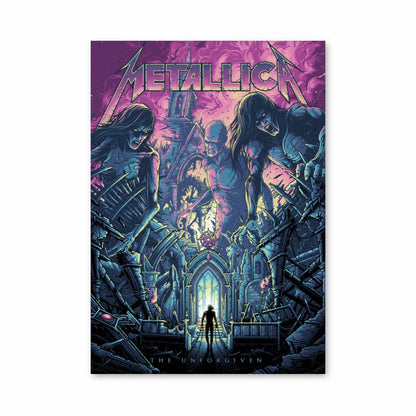 Poster Metallica De onvergevingsgezinde