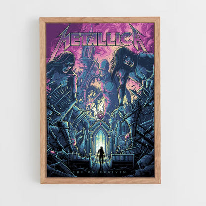 Poster Metallica De onvergevingsgezinde