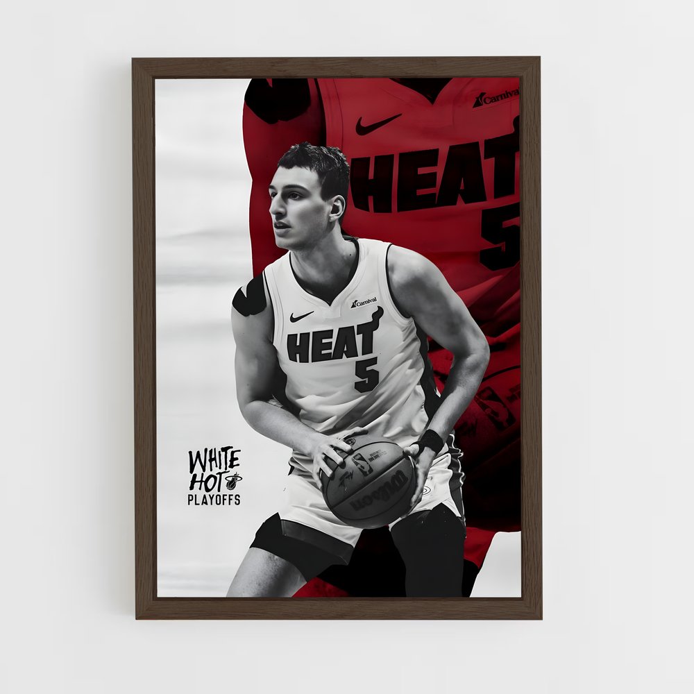 miami-heat-21 cadre Bois foncé