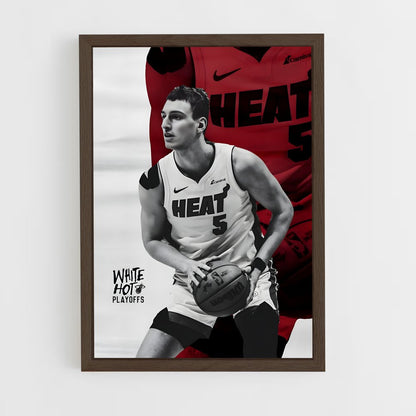 miami-heat-21 cadre Bois foncé