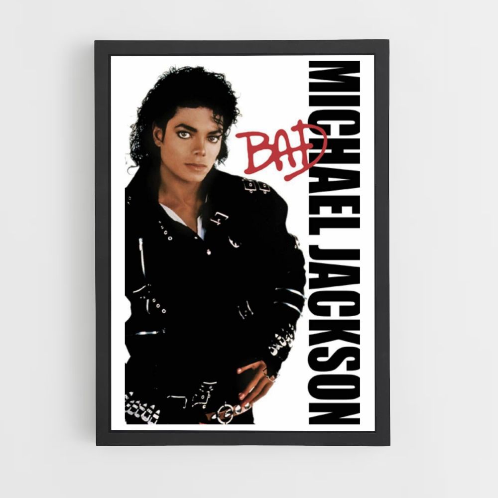 Affiche Slechte Michael Jackson