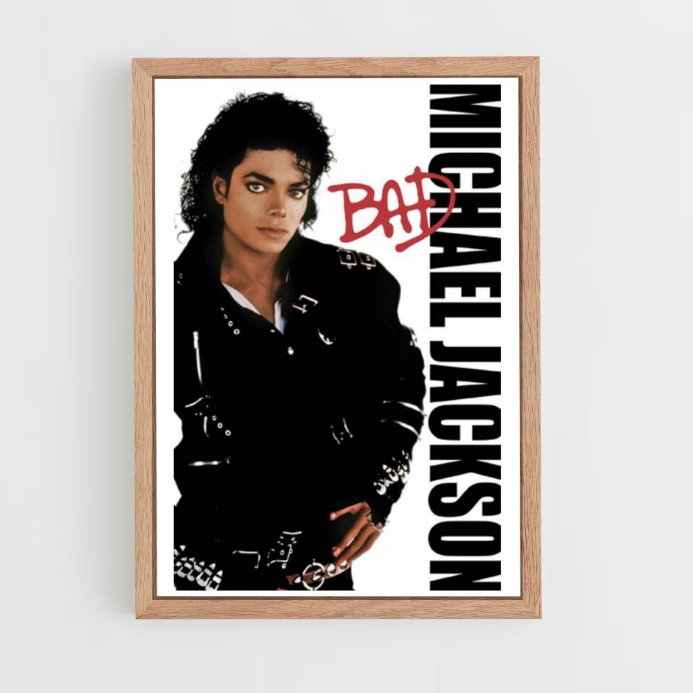 Affiche Slechte Michael Jackson