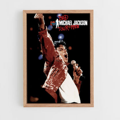 AfficheMichael Jackson 1988