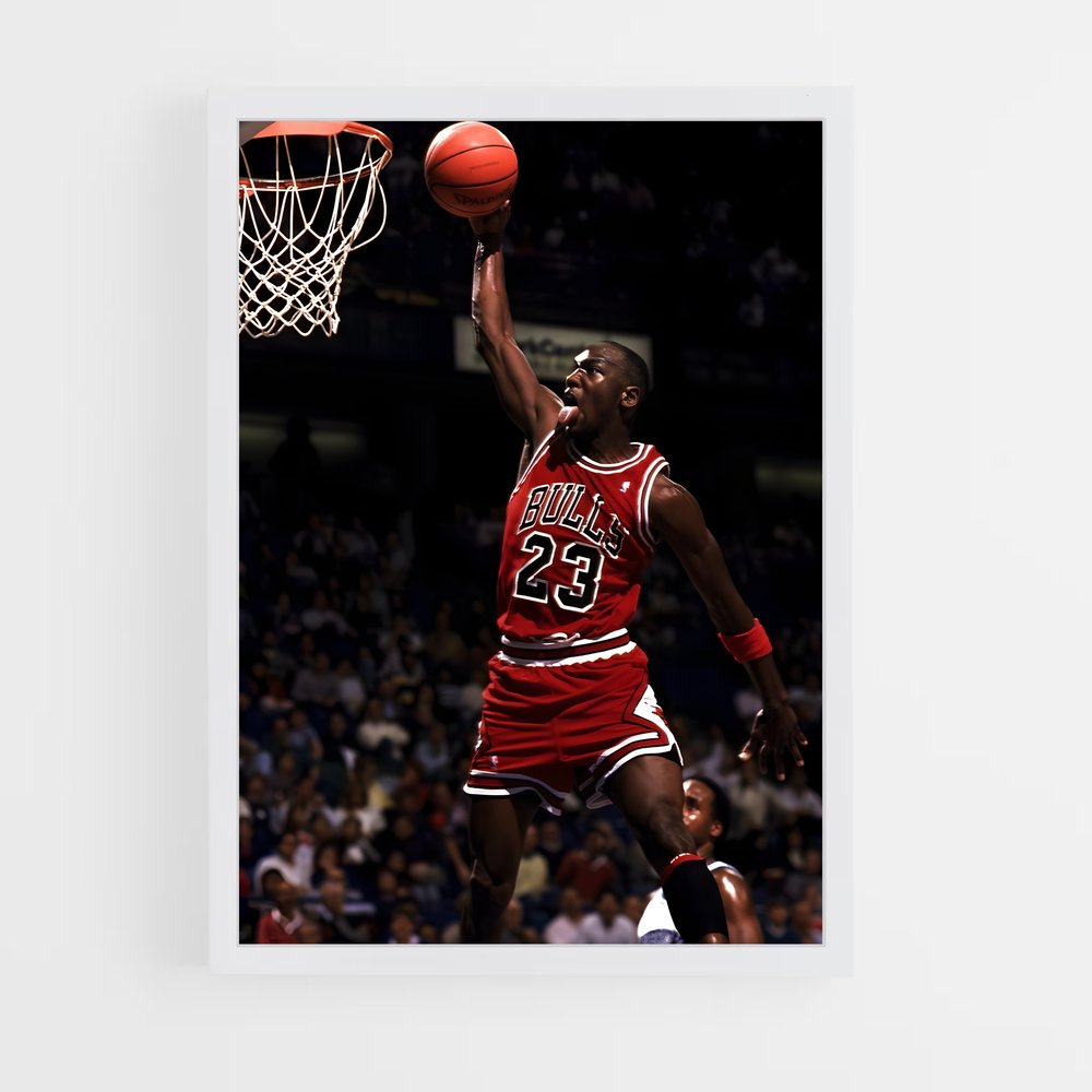 michael-jordan-5 cadre Blanc