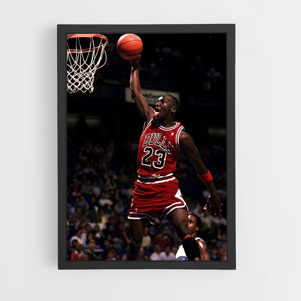 michael-jordan-5 cadre Noir