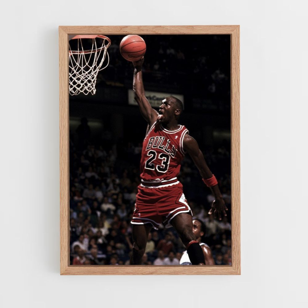 Affiche Michael Jordan Dunk