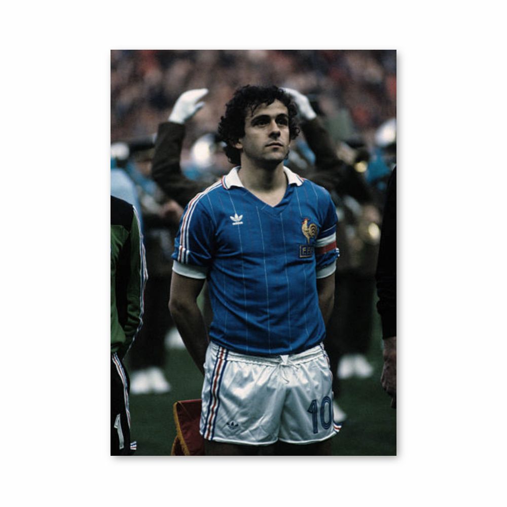 Affiche Michel Platini Frankrijk