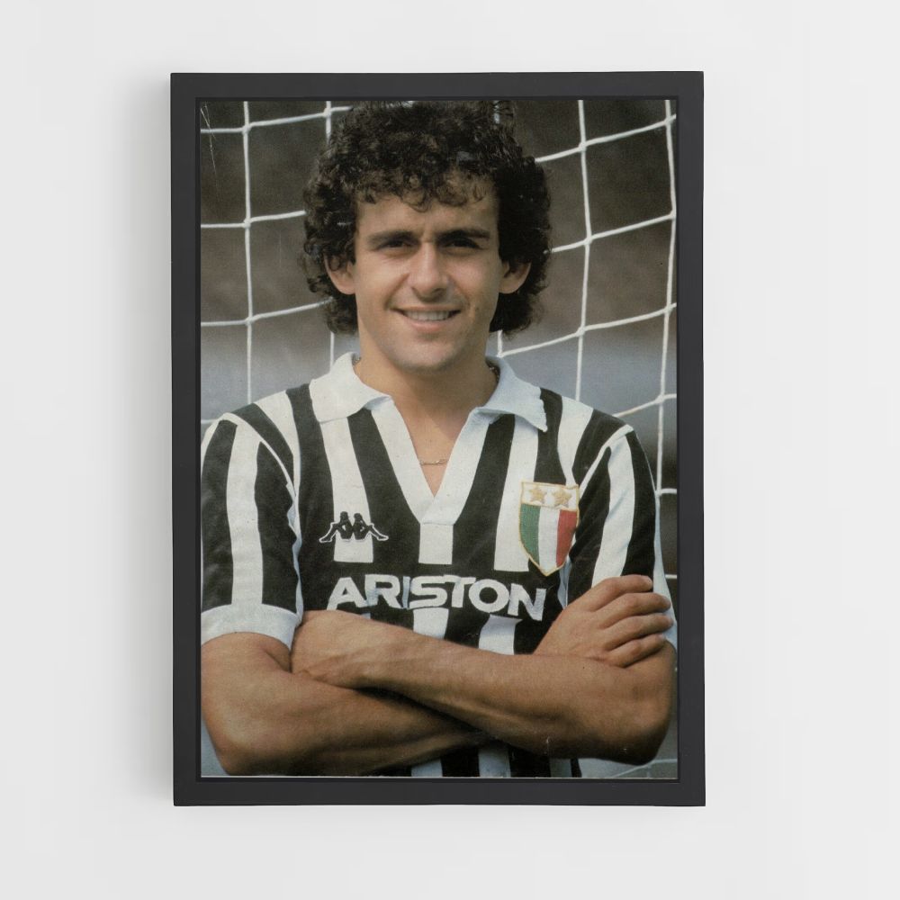 Poster Michel Platini Kooi