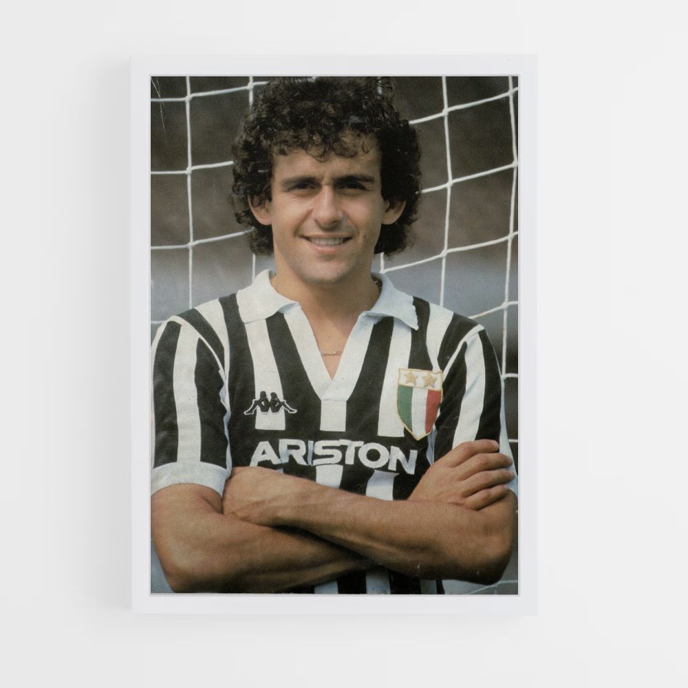 Poster Michel Platini Kooi