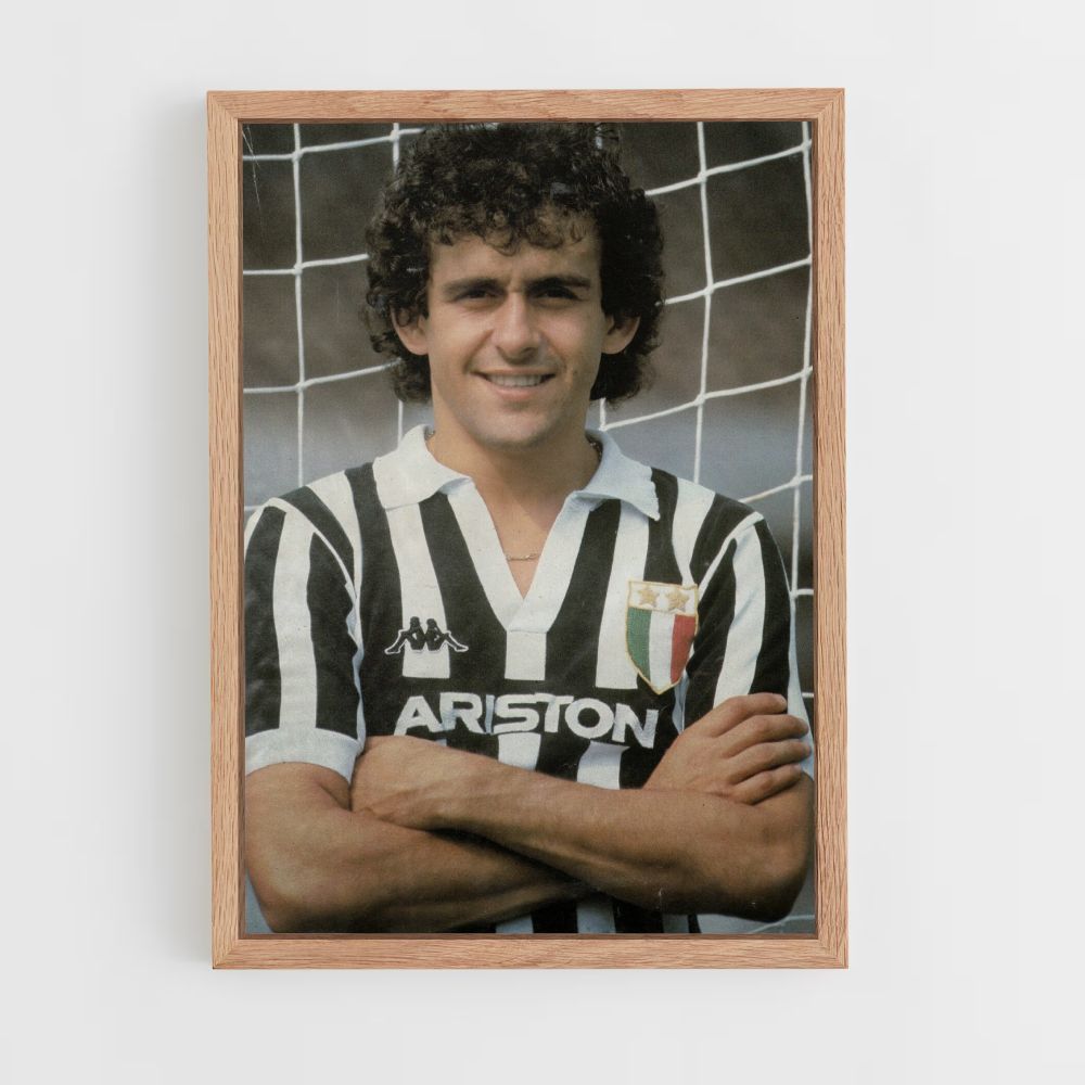 Poster Michel Platini Kooi